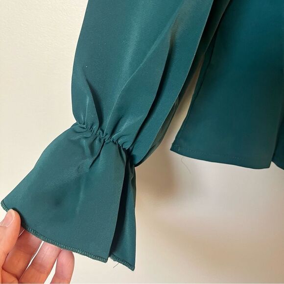 MUNDEFEIS Slouchy Neck Blouse Size XL - Picture 4 of 7